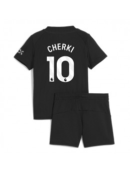 Manchester City Rayan Cherki #10 Dječji Gostujuci Dres kompleti 2025-26 Kratak Rukavima (+ kratke hlače)